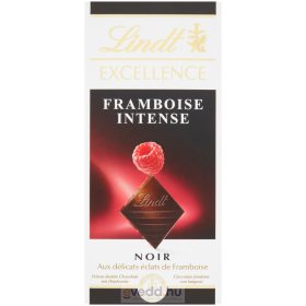 Lindt Excellence Étcsokoládé 100Gr Málna