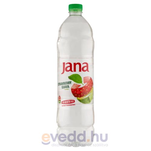 Jana Ízesített Ásványvíz 1,5L Eper-Guava (DRS)*