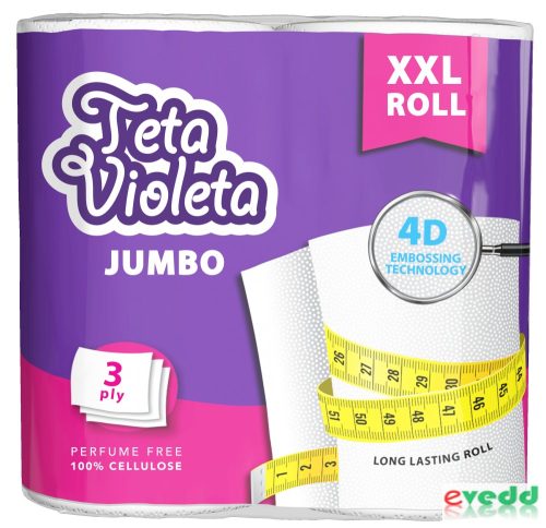 Violeta Jumbo Prémium Kéztörlő 2Tek. 3Rétegű