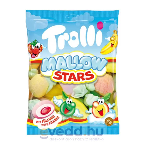Trolli 150Gr Mallow Stars