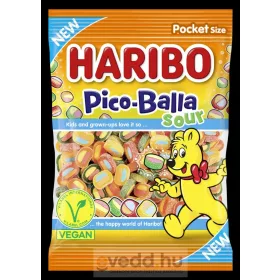 Haribo Gumicukor 80Gr Pico-Balla Sour