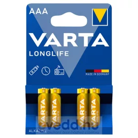 Varta LongLife AAA LR03 4Db Elem