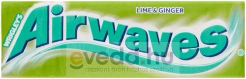 Airwaves Drazsé 14Gr Lime-Ginger Ízű Rágógumi