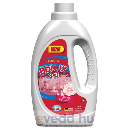 Bonux Folyékony Mosószer 1,1L Rose