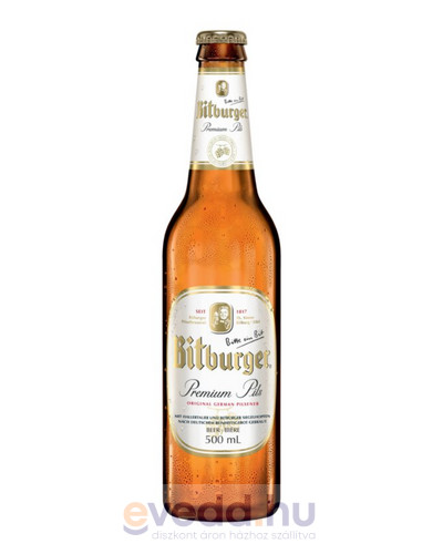 Bitburger Premium Pils 0,33L Palackos Sör (DRS)*