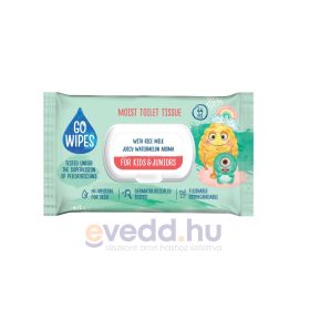 GoWipes Nedves Toilette Papír 44Db Kids & Junior