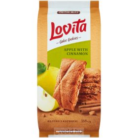 Lovita Teasütemény 168Gr Almás-Fahéjas Töltött