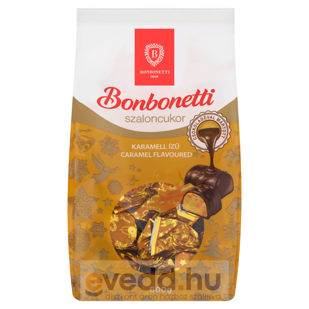 Bonbonetti Szaloncukor 300Gr Vajkaramell tcsokiban Evedd