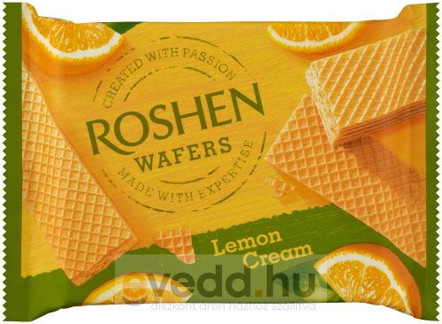 Roshen Wafers 72Gr Citromos Krémmel Töltött Nápolyi