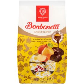   Bonbonetti Szaloncukor 280Gr Alma-Körte Zselé Étcsokiba Mártva