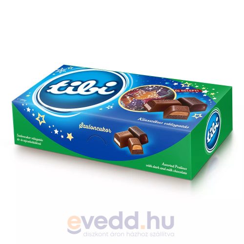 Tibi Szaloncukor 280Gr Tej És Étcsokoládé Válogatás