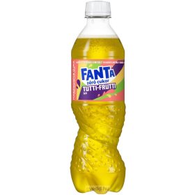   Fanta Zero 0,5L Tutti-Frutti Ízű Szénsavas Üdítőital (DRS)*