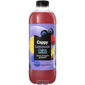   Cappy Lemonade Zero 1,25L Citrom-Bogyósgyümölcs Ízű Szénsavmentes Üdítőital (DRS)*