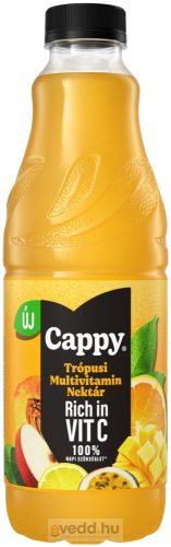 Cappy Gyümölcslé 1L Trópusi Multivitamin Nektár 50% (DRS)