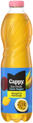 Cappy Ice Fruit Zero 1,5L Mangó-Maracuja Ízű Szénsavmentes Üdítőital (DRS)*