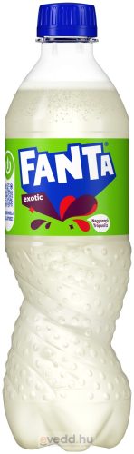 Fanta Exotic 0,5L Trópusi Gyümölcs Ízű Szénsavas Üdítőital (DRS)*