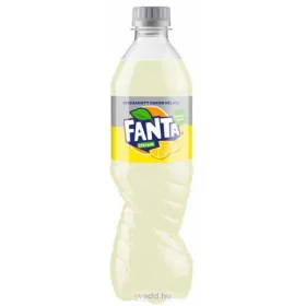   Fanta Zero Lemon 0,5L Citrom Ízű Szénsavas Üdítőital (DRS)*