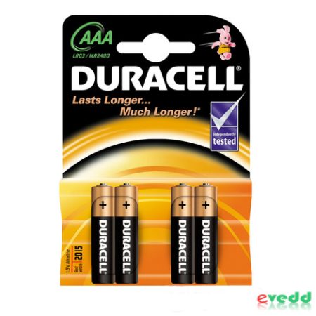 Duracell UltraPower Mikro Elem AAA 4Db