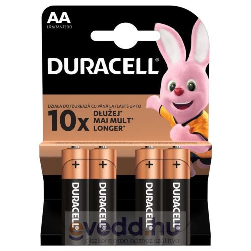 Duracell Basic 4Db Ceruza Elem AA