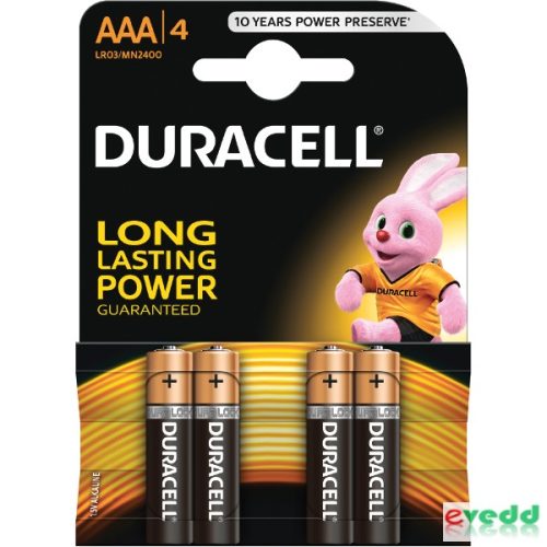 Duracell Basic Mikro Elem AAA 4Db