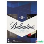Ballantines 0,7l + 2 Pohár PDD.