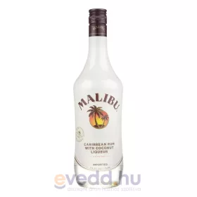 Malibu 0,7L Kókusz Ízű Rum