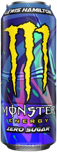 Monster Zero Lewis Hamilton 0,5L Cukormentes Energiaital (DRS)*