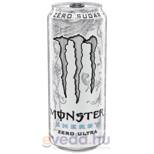 Monster Energiaital 0,5L Ultra Zero White (DRS)