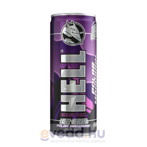 Hell Ice Cool Polar Energiaital 0,25L  Mandarin (DRS)*