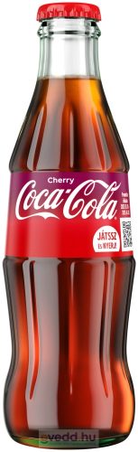 Coca Cola Cherry Coke 250Ml Üveges Üdítőital (Visszaváltható)