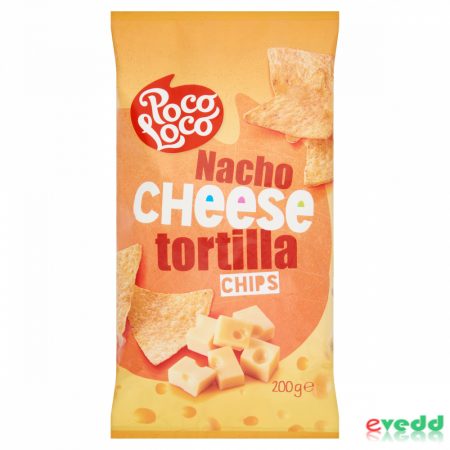 Poco Loco Tortilla Chips 200Gr Sajtos