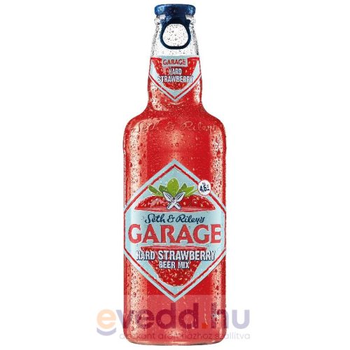 Garage Hard Strawberry 0,4L  Ízesített Palackos Sör