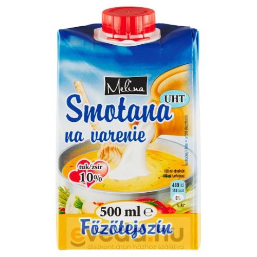 Melina 0,5L UHT Főzőtejszin