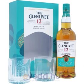   The Glenlivet 0,7L 12 Éves Díszdobozban 2 Pohárral 40% (DRS)*