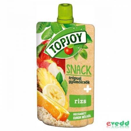 Topjoy Püré 100Gr Tropic+Rizs Snack