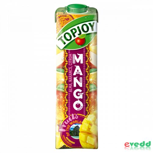 Topjoy Mangó-Alma-Narancs-Citrom 1L Szénsavmentes Gyűmölcsital