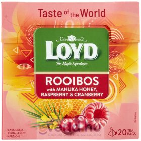 Loyd Piramis Filteres Tea 20*1,7Gr Méz-Málna-Áfonya