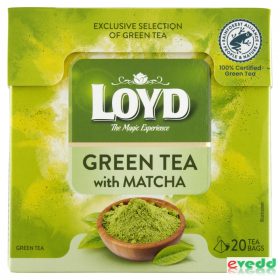 Loyd Zöld Filteres Tea 20x1,5Gr Matcha Pure