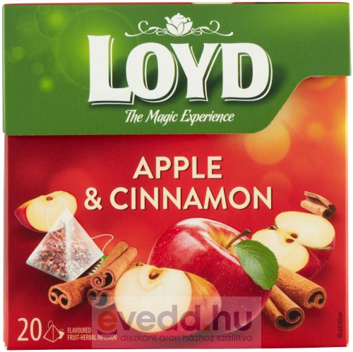Loyd Piramis Filteres Tea 20*2,25Gr Almás-Fahéjas