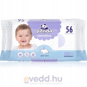 Panda 56Db Nedves Babatörlőkendő