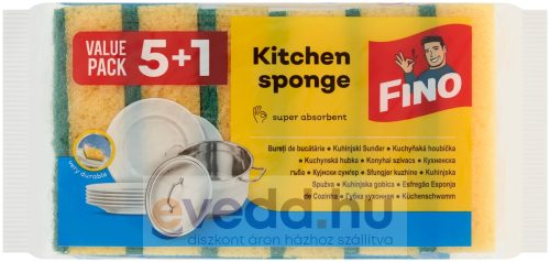 Hewa Maxi Mosogató Szivacs 5+1db
