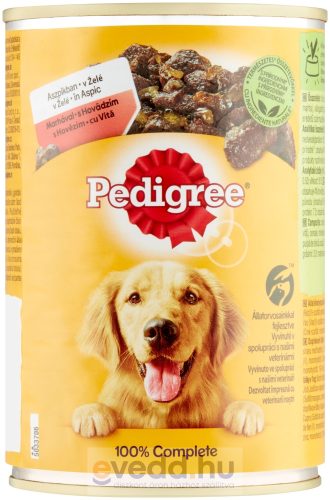 Pedigree 400Gr Konzerv Kutyáknak Marhahússal