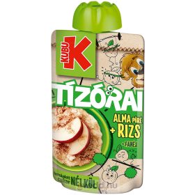 Kubu Tízórai Püré 100Gr Alma-Fahéj Rizzsel