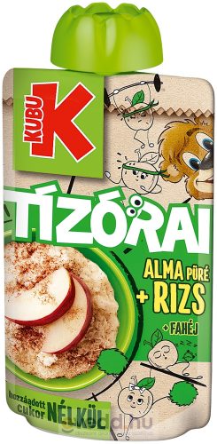Kubu Tízórai Püré 100Gr Alma-Fahéj Rizzsel