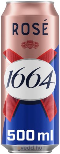 Kronenbourg 1664 Rose 0,5L Málna Ízű Búzasör (DRS)*