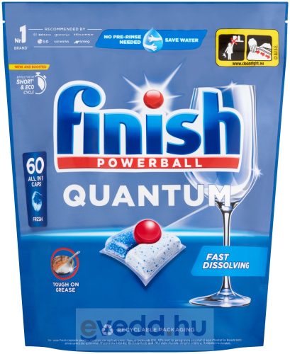 Finish Quantum All-in-One 60Db Mosogatógép Tabletta