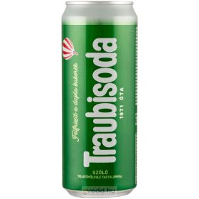   Traubisoda 0,33L Szőlő Ízű Szénsavas Üdítőital (DRS)*