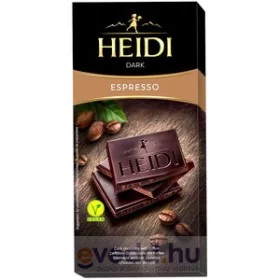 Heidi Táblás Étcsokoládé 80Gr Espresso