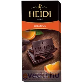 Heidi Táblás Étcsokoládé 80Gr Narancsos