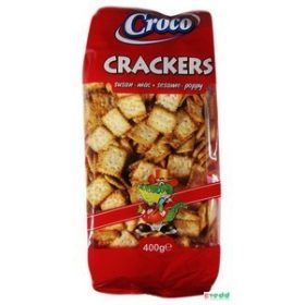 Croco Crackers 400Gr Sajtos Keksz